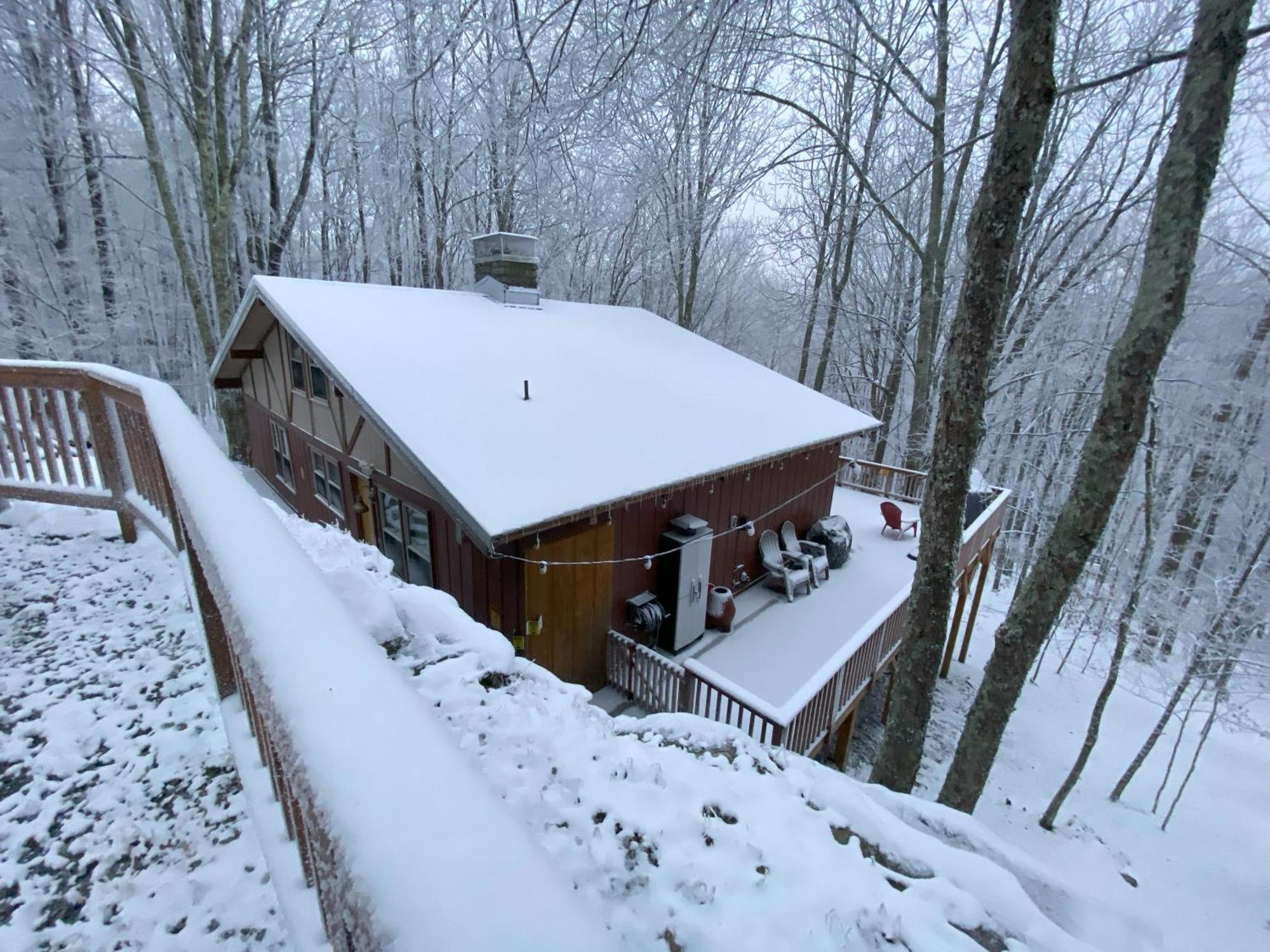 Cozy Cabin With Boosted Wi-Fi Beech Mountain Exterior foto